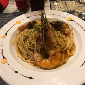Fetuccinis con Lagostino