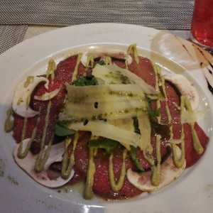 Carpaccio de Res