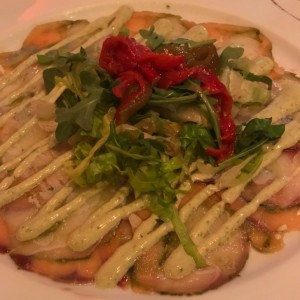 Antipasti - Carpaccio Strega
