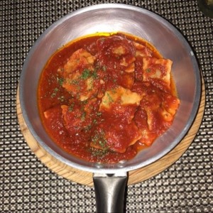 Ravioli de Berenjena a la Pizzaiola