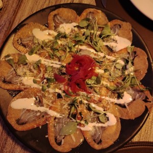 Entrantes - Carpaccio Strega