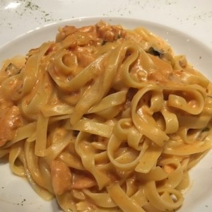 pasta de salmon