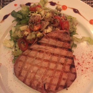 atun a la parrilla