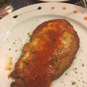 Cotoletta de Pollo a la Parmesana