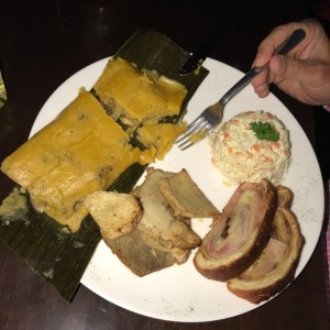 plato navideno
