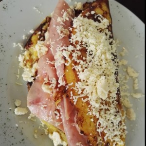Cachapas - Jamon y queso