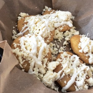 arepas con nata