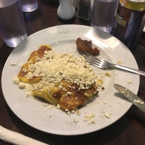 Cachapa con Queso y Cochino