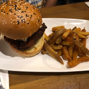 Hamburguesa de pollo