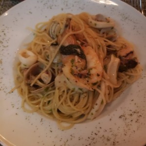 spaghettini a la marinara