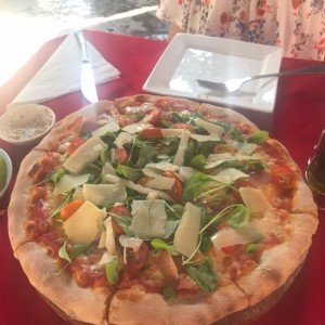 pizza de serrano