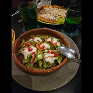 Fusilli al pesto