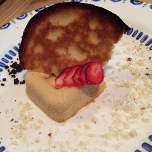Flan de Guanabana