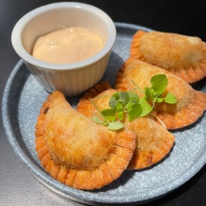 Empanaditas de zuchini y queso