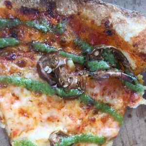 pizza berenjena parmegiana