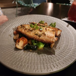 Platos fuertes - Blackened cobia