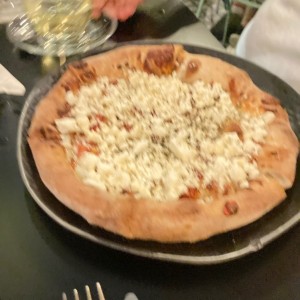 Queso feta y miel