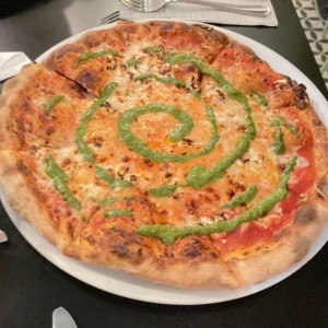 Queso de cabra y pesto