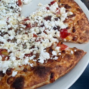 Tomate y queso feta