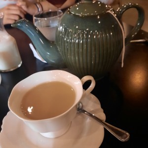 Smooth peach tea