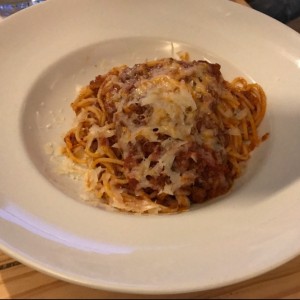 Spaguettis a la carbonara