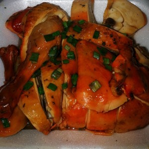 pollo entero asado