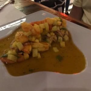 Entradas - Ceviche de Langostinos