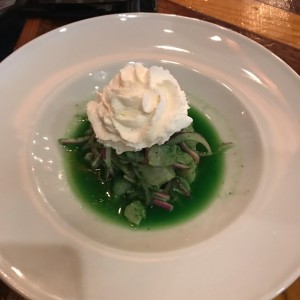Ceviche de pez blanco