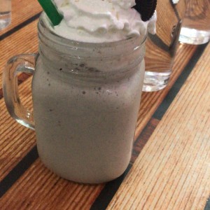 malteada de oreo