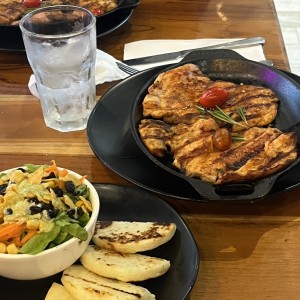 Filete de pollo a la plancha
