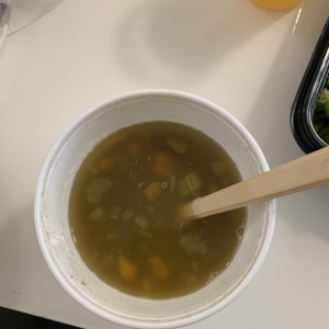 Sopa de lentejas