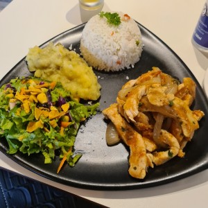 Tiras de pechugas de Pollo