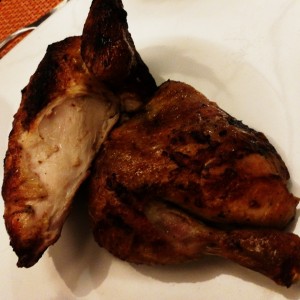 1/4 de pollo super rico