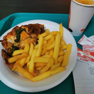 Pollo Asado con papas