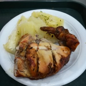Pollo asado con tu va