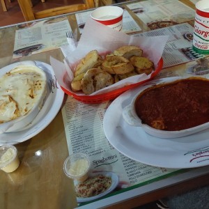 lasagnas salsa roja y blanca