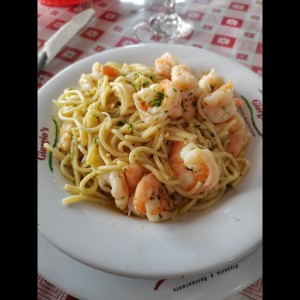 Spaghetti - Spaghetti con camarones