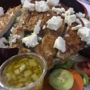 Ensalada de pollo