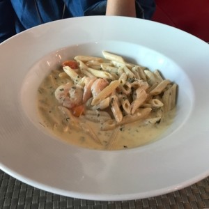 penne en fruto di mare