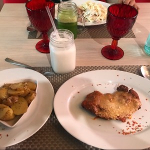 Filete estilo pizza