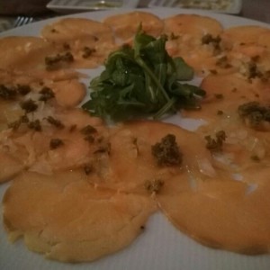 Antipasti - Carpaccio di salmone