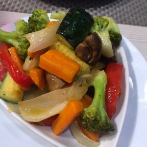 vegetales salteados