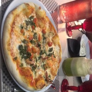 pizza de mariscos