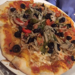 pizza vegetariana