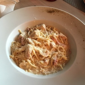 pasta alfredo con pollo