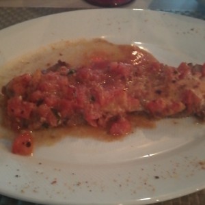filete de manzo a la Pizzaiola