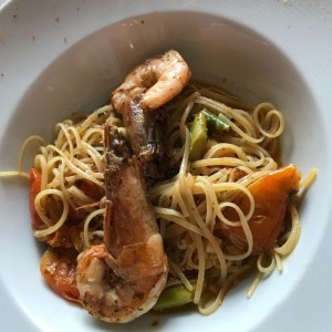 langostinos spaghuettini