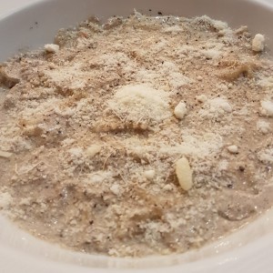 farfalle en salsa de tartufo