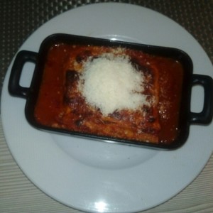 Lasagna de carne