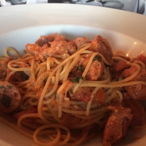 pasta con salchicha italiana 